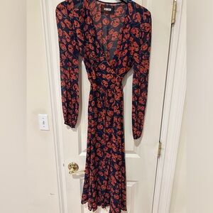 Reformation wrap dress